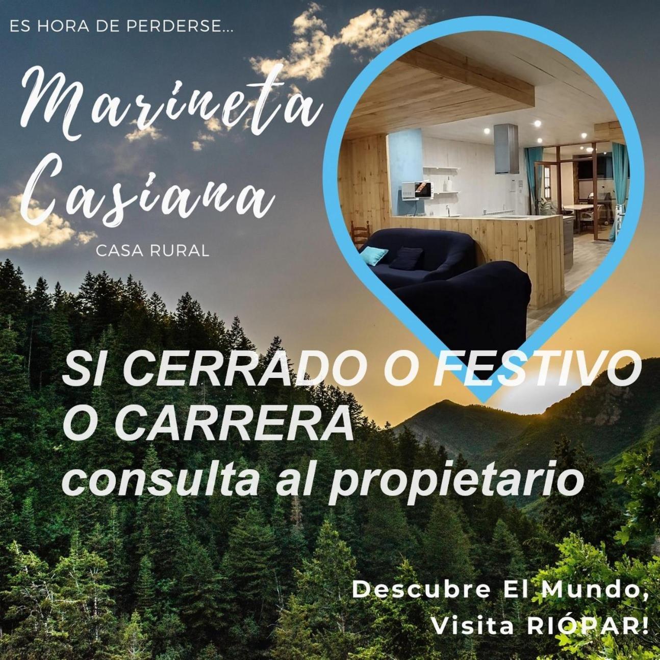 Casa Rural Marineta Casiana - Riopar Exterior photo
